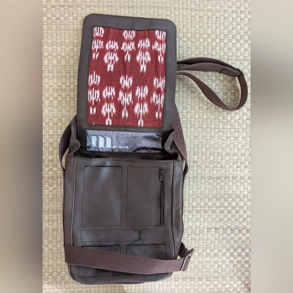 Allegory Leather Goods Macana Mail Bag Danzante Cross Body Made in Chicago